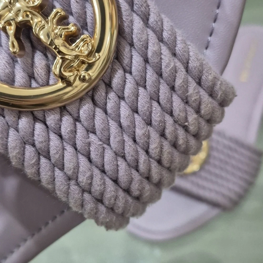 Coach Women's Purple Slide Sandals - Picture 9 of 10